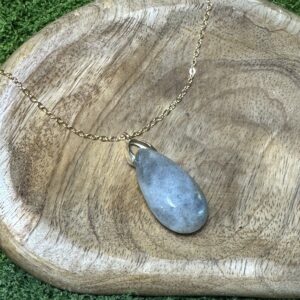 Goutte sautoir Labradorite Qualité A