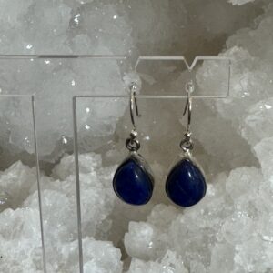 Boucles d’oreilles Argent 925 Lapis Lazuli Modèle 3(4,50g) Qualité AA