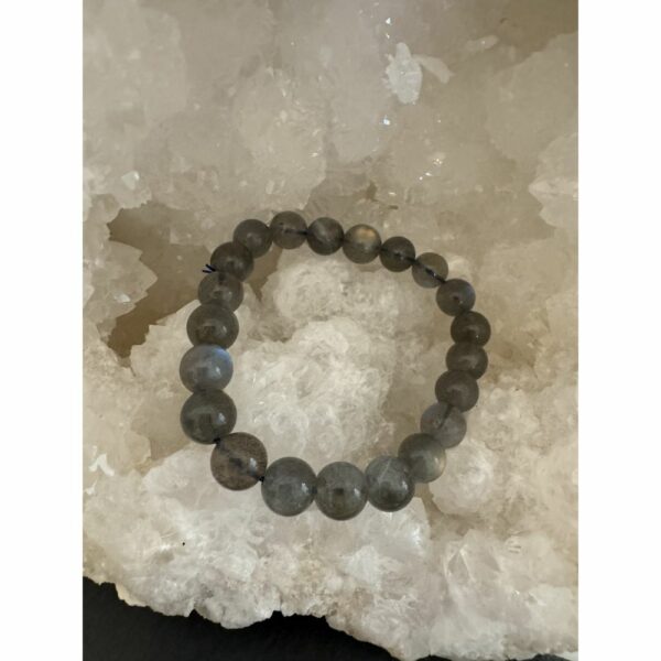 Bracelet Boule Labradorite 8mm