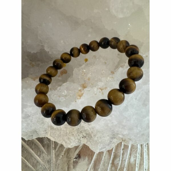 Bracelet boules Œil de Tigre