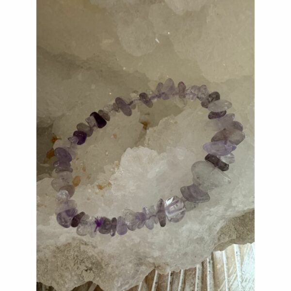 Bracelet Baroque Améthyste lavande Qualité A